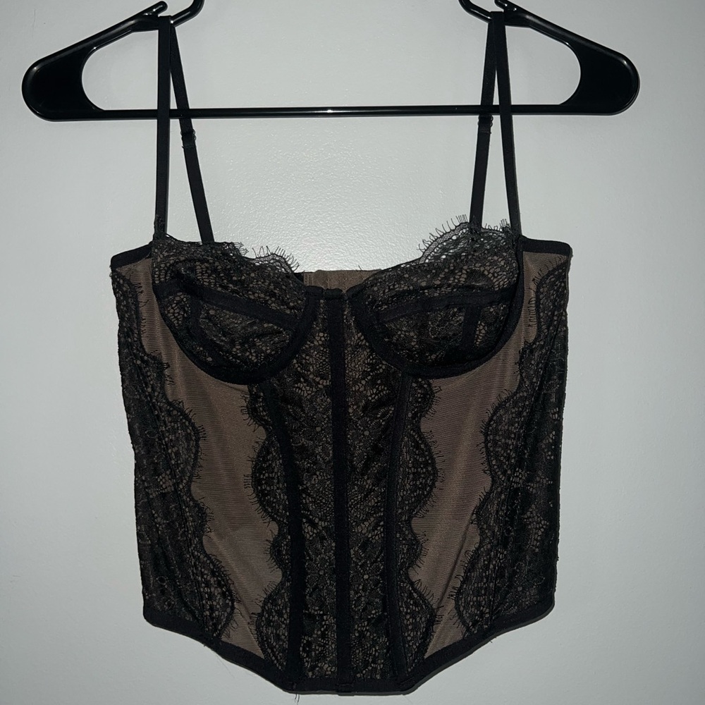 Urban Outfitters Out From Under Modern Love Corset Top